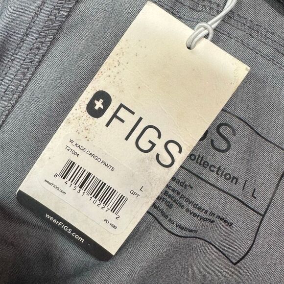 Figs women graphite kade cargo scrubs large - Picture 7 of 8